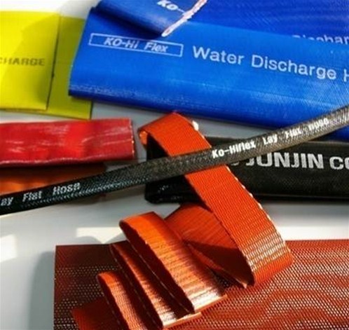 Korean KO-HI-FLEX Lay Flat Discharge Hoses (KH-30) (韓國超級排水軟管)